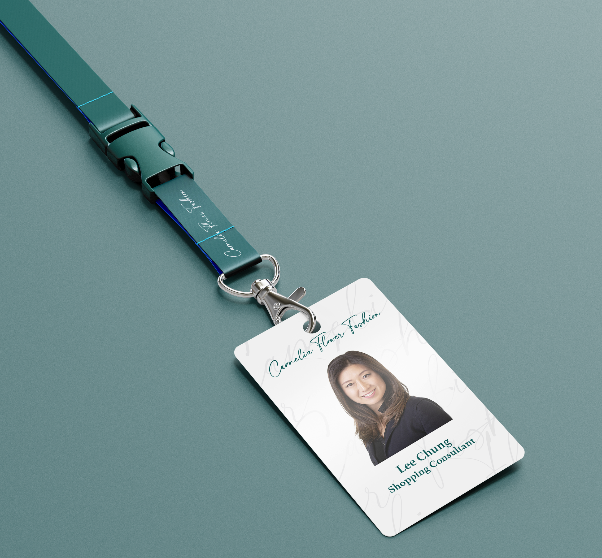 Camila Flower Fashion id card